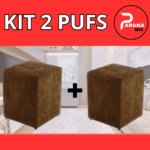 kit 2 PuffS Decorativo Sala/Quarto Super Fofo