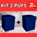 kit 2 PuffS Decorativo Sala/Quarto Super Fofo