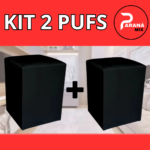 kit 2 PuffS Decorativo Sala/Quarto Super Fofo