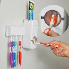 Dispenser Aplicador Creme Dental Pasta Dente Suporte