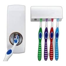 Dispenser Aplicador Creme Dental Pasta Dente Suporte