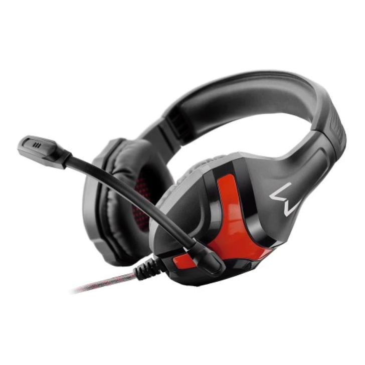 Headset Gamer Warrior Harve P2 Stereo Preto/Vermelho - PH101OUT