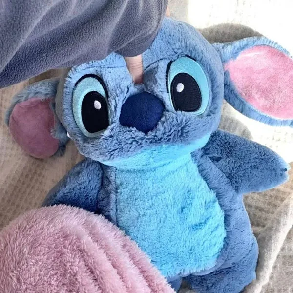 Pelucia Stitch bolsa termica água boneco disney brinquedos