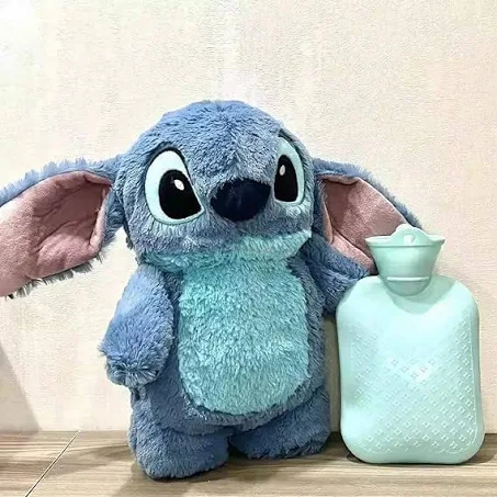 Pelucia Stitch bolsa termica água boneco disney brinquedos